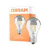 Osram Classic LED E27 Pære Filament Mirror Sølv 4W 400lm - 827 Ekstra Varm Hvit | Erstatter 35W