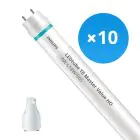 Fordelspakning 10x Philips LED Lysrør T8 MASTER Value (EM/Mains) High Output 8W 1050lm - 865 daglys | 60cm - erstatter 18W